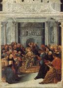 Lodovico Mazzolino Christ Disputing with the Doctors oil painting